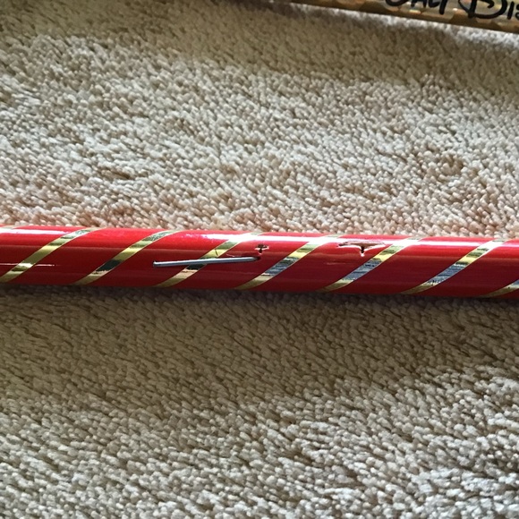 1 Walt Disney World Parks Eraser Gold 1 Red ADI Christmas Sparkle Stripe Pencils - Picture 3 of 7
